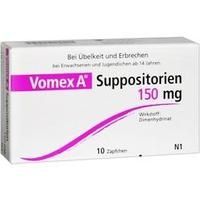 VOMEX A 150 mg Suppositorien