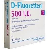 D FLUORETTEN 500 Tabletten