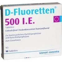 D FLUORETTEN 500 Tabletten