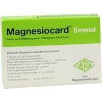 MAGNESIOCARD 5 mmol Plv.z.Her.e.Lsg.z.Einnehmen