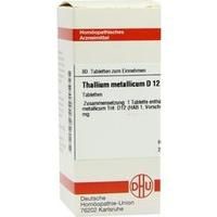 THALLIUM METALLICUM D 12 Tabletten