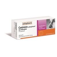 CETIRIZIN-ratiopharm bei Allergien 10 mg Filmtabl.