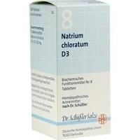 BIOCHEMIE DHU 8 Natrium chloratum D 3 Tabletten