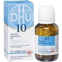 BIOCHEMIE DHU 10 Natrium sulfuricum D 6 Tabletten