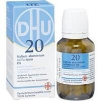 BIOCHEMIE DHU 20 Kalium alum.sulfur.D 6 Tabletten