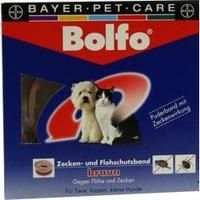 BOLFO Flohschutzband braun f.kleine Hunde/Katzen