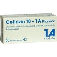 CETIRIZIN 10-1A Pharma Filmtabletten