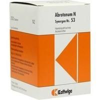 SYNERGON KOMPLEX 53 Abrotanum N Tabletten