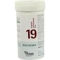 BIOCHEMIE Pflüger 19 Cuprum arsenicosum D 6 Tabl.