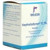 KEPHALODORON 0,1% Tabletten