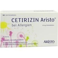 CETIRIZIN Aristo bei Allergien 10 mg Filmtabletten