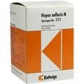 SYNERGON KOMPLEX 111 Hepar sulfuris N Tabletten